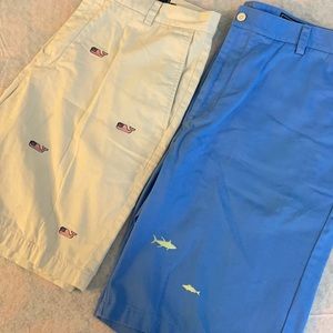 2 Pair Vineyard Vines Shorts